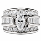💍 Save 50%! ✨ Marquise Cut Engagement Ring – Plated & cubic zirconia sparkle ✨