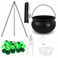🎃 Save 50%! 🧙 Witch Cauldron – Large, with tripod stand & Halloween-ready ✨