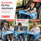 🚗 Save 50%! 🧒 Kids Travel Tray – Lap desk & backseat organizer ✨