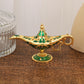 🪔 Save 50%! ✨ Classic Genie Lamp – Vintage metal decor & incense burner ✨