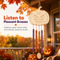 🎃 Save 50%! 🪵 Wooden Pumpkin Craft Kit – DIY wind chime for Halloween ✨