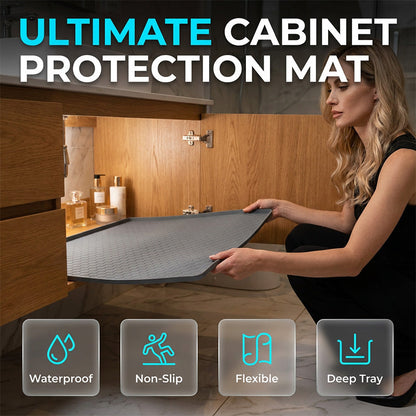🚰 Save 50%! 🧽 Silicone Under-Sink Mat – Multi-purpose & non-slip ✨