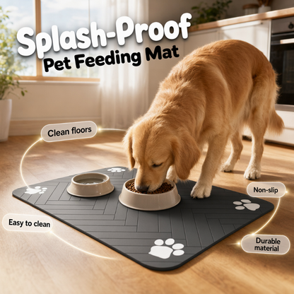 🐾 Save 50%! 🧽 Pet Feeding Mat – Diatom mud, anti-slip & splash-proof ✨
