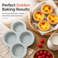 🍰 Save 50%! 🌈 3‑Cavity Round Silicone Cake Mold – DIY baking & rainbow cakes ✨