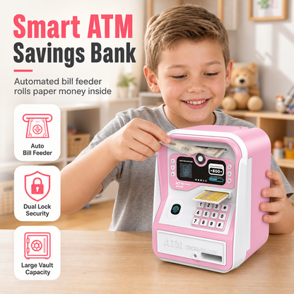💰 Save 50%! 🧒 Electronic Cash Register – Smart piggy bank & educational toy ✨
