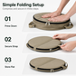 🏕️ Save 50%! 🗑️ Collapsible Camping Trash Can – With lid, 600D & large capacity ✨