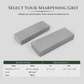 🪨 Save 50%! 🔪 Natural Whetstone 3000 Grit – Green slurry & single-sided for knives ✨