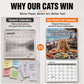 🐱 Save 50%! 🗓️ 2027 Funny Cats Wall Calendar – 12 months of cat humour ✨