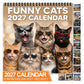 🐱 Save 50%! 🗓️ 2027 Funny Cats Wall Calendar – 12 months of cat humour ✨