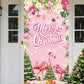 🎅 Save 50%! 🚪 Christmas Door Cover – Santa & snowman designs, fade-resistant ✨