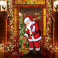 🎅 Save 50%! 🚪 Christmas Door Cover – Santa & snowman designs, fade-resistant ✨