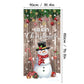 🎅 Save 50%! 🚪 Christmas Door Cover – Santa & snowman designs, fade-resistant ✨