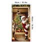 🎅 Save 50%! 🚪 Christmas Door Cover – Santa & snowman designs, fade-resistant ✨