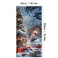 🎅 Save 50%! 🚪 Christmas Door Cover – Santa & snowman designs, fade-resistant ✨