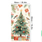 🎅 Save 50%! 🚪 Christmas Door Cover – Santa & snowman designs, fade-resistant ✨