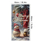 🎅 Save 50%! 🚪 Christmas Door Cover – Santa & snowman designs, fade-resistant ✨