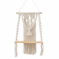 🧶 Save 50%! 🌿 Macrame Wall Shelf – Hand‑woven, boho & holds books & plants ✨