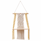 🧶 Save 50%! 🌿 Macrame Wall Shelf – Hand‑woven, boho & holds books & plants ✨