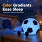 ⚽ Save 50%! 💡 Rechargeable Soccer Night Light – Silicone tap lamp & soft glow ✨