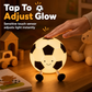 ⚽ Save 50%! 💡 Rechargeable Soccer Night Light – Silicone tap lamp & soft glow ✨