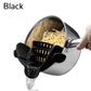 🍲 Save 50%! 🧽 Silicone Strainer – With holder for pots & pans ✨
