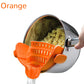 🍲 Save 50%! 🧽 Silicone Strainer – With holder for pots & pans ✨