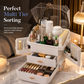 💄 60% OFF! 📦 Makeup Organizer – Large capacity, dustproof & desktop-ready ✨