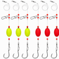 🎣 Save 50%! 🐟 Surf Fishing Rigs – 6 pack with floats, multi-species ready ✨