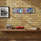 🚗 Save 50%! 💕 "Love You More" Tin Sign – Vintage license plate style ✨