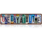 🚗 Save 50%! 💕 "Love You More" Tin Sign – Vintage license plate style ✨