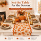 🍁 Save 50%! 🍽️ Maple Leaf Lace Table Set – Runner & placemats, autumn charm ✨
