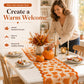 🍁 Save 50%! 🍽️ Maple Leaf Lace Table Set – Runner & placemats, autumn charm ✨