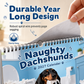 🐶 Save 50%! 🗓️ Naughty Dachshunds Calendar – Cute & wall-ready ✨