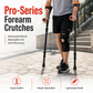 🩼 Save 50%! 💪 Folding Forearm Crutches – Non-slip & mobility aid ✨