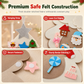 🎄 Save 50%! 🧵 DIY Felt Christmas Tree Set – Detachable ornaments & wall hanging ✨