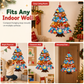 🎄 Save 50%! 🧵 DIY Felt Christmas Tree Set – Detachable ornaments & wall hanging ✨