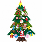 🎄 Save 50%! 🧵 DIY Felt Christmas Tree Set – Detachable ornaments & wall hanging ✨