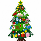 🎄 Save 50%! 🧵 DIY Felt Christmas Tree Set – Detachable ornaments & wall hanging ✨