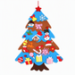 🎄 Save 50%! 🧵 DIY Felt Christmas Tree Set – Detachable ornaments & wall hanging ✨