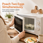 🥚 Save 50%! 🍳 Microwave Egg Steamer – Double compartment & quick cooking ✨