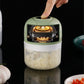 🧄 Save 50%! ⚡ Mini Electric Garlic Chopper – USB rechargeable & portable ✨