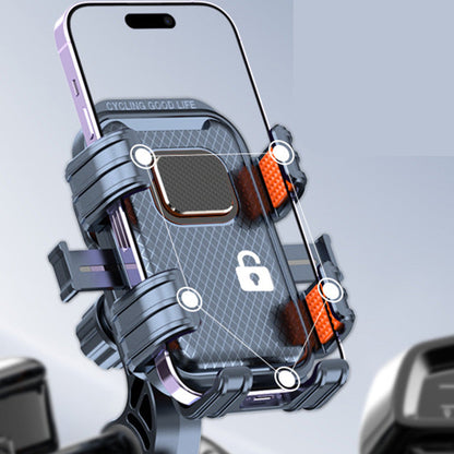 🏍️ Save 50%! 📱 Shockproof Phone Mount – Secure grip for motorcycles ✨