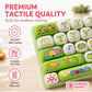 ⌨️ Save 50%! 🔑 Keyboard Button Keychain – Cute fidget & stress relief ✨
