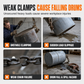 🏗️ Save 50%! 🛢️ Oil Drum Lifting Clamp – Die-forged & heavy-duty for forklifts ✨