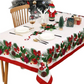 🎄 Save 50%! 🍽️ Waterproof Christmas Tablecloth – Rectangular & festive ✨