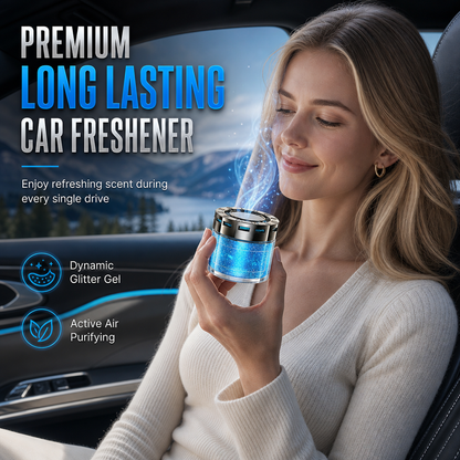 🚗 Save 50%! 🌸 Solid Car Air Freshener – Essential oil balm & long-lasting ✨