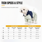 🐕 Save 50%! 🌧️ Full-Body Dog Raincoat – Protects paws & belly from mud ✨