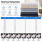 💥2026 Hot Sale🛏️Waterproof Fitted Sheet – Solid Color Machine Washable Mattress Protector Cover, Soft Breathable Bed Cover for Bedroom, Guest Room & Dorm ✨