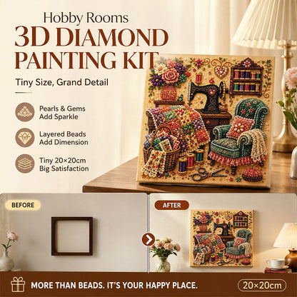 💎 Save 50%! 🖼️ Diamond Art Kit – Mindful craft for calm evenings 🌿