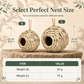 🐦 Save 50%! 🏠 Handwoven Hummingbird House – Decorative & sheltering ✨